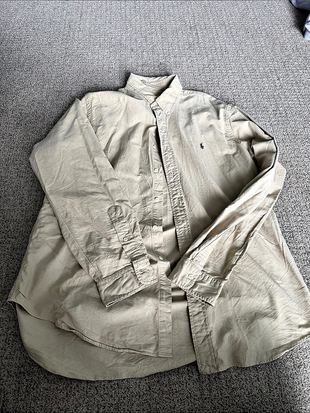Ralph Lauren Men's Cotton Button Down Shirt XL
